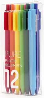 Набор гелевых ручек Xiaomi KACO PURE Gel pens K1015 12 цветов